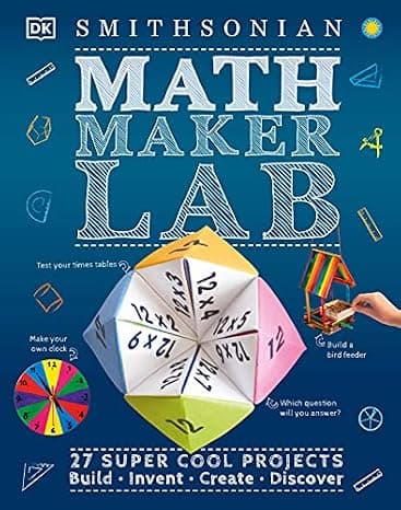 Math Maker Lab: 27 Super Cool Projects (DK Activity Lab) cover