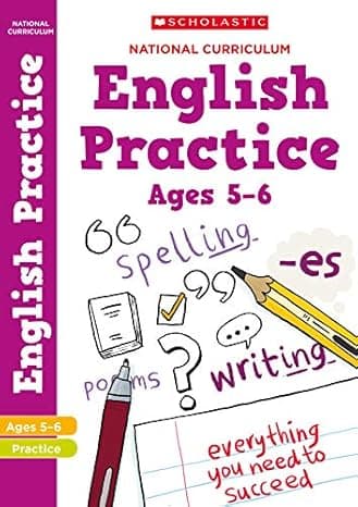 National Curriculum English Practice Yr1 cover