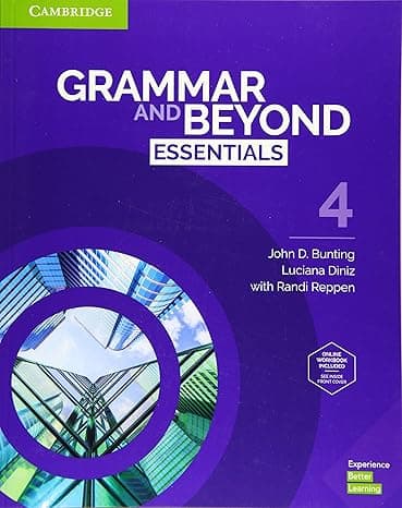 Grammar and Beyond Essentials Level 4 Student's Book with Online Workbook cover