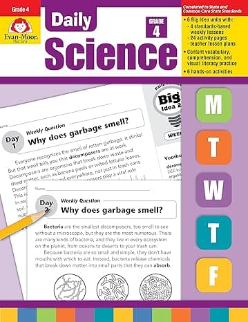 Daily Science, Grade 4 cover